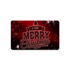 Christmas Contemplative Magnet (name Card) by Nexatart