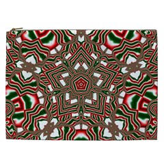 Christmas Kaleidoscope Cosmetic Bag (xxl) 