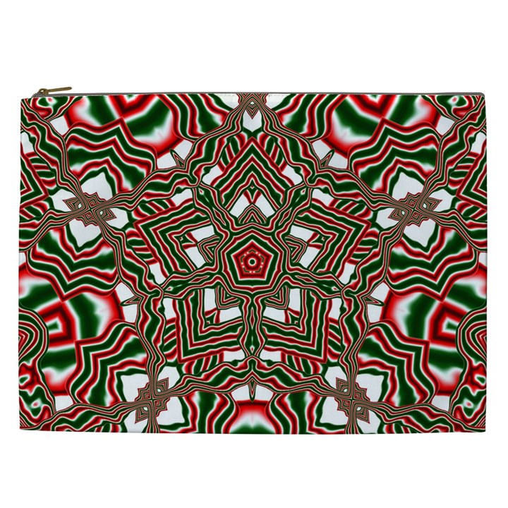 Christmas Kaleidoscope Cosmetic Bag (XXL) 