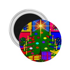 Christmas Ornaments Advent Ball 2 25  Magnets by Nexatart