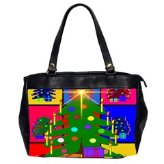 Christmas Ornaments Advent Ball Office Handbags (2 Sides)  by Nexatart