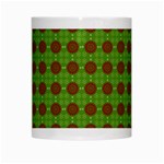 Christmas Paper Wrapping Patterns White Mugs Center