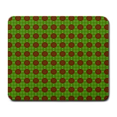 Christmas Paper Wrapping Patterns Large Mousepads by Nexatart
