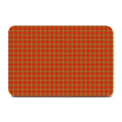 Christmas Paper Wrapping Paper Pattern Plate Mats by Nexatart