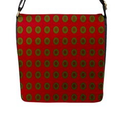 Christmas Paper Wrapping Paper Flap Messenger Bag (l)  by Nexatart