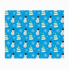 Christmas Pattern Small Glasses Cloth (2-side) by Nexatart