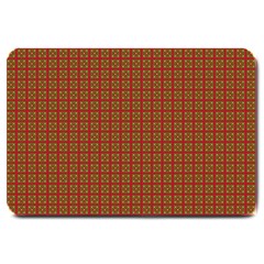 Christmas Paper Wrapping Paper Large Doormat  by Nexatart