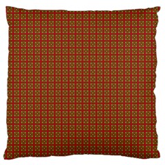 Christmas Paper Wrapping Paper Large Cushion Case (two Sides) by Nexatart