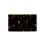 Christmas Star Advent Golden Cosmetic Bag (XS) Front