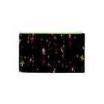 Christmas Star Advent Golden Cosmetic Bag (XS) Back