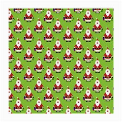 Christmas Santa Santa Claus Medium Glasses Cloth by Nexatart