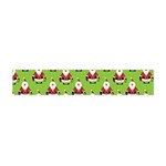 Christmas Santa Santa Claus Flano Scarf (Mini) Back