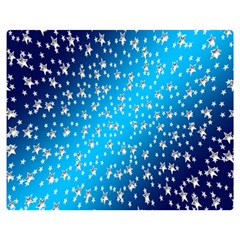 Christmas Star Light Advent Double Sided Flano Blanket (medium)  by Nexatart