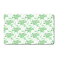 Saint Patrick Motif Pattern Magnet (rectangular)