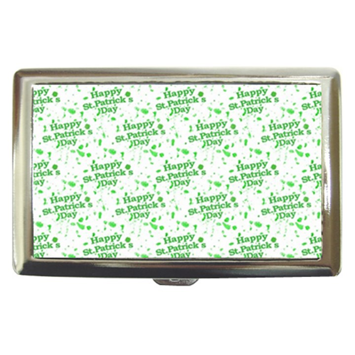 Saint Patrick Motif Pattern Cigarette Money Cases