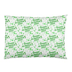 Saint Patrick Motif Pattern Pillow Case by dflcprints