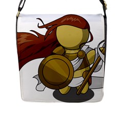 Athena Flap Messenger Bag (l) 