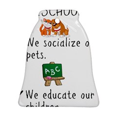 Homeschoolers Socialize Bell Ornament (two Sides) by athenastemple