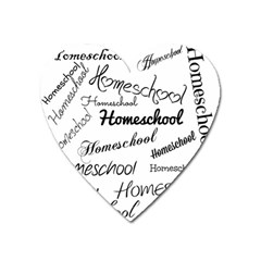 Homeschool Heart Magnet by athenastemple