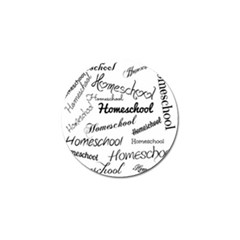 Homeschool Golf Ball Marker (4 Pack) by athenastemple