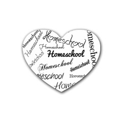 Homeschool Heart Coaster (4 Pack)  by athenastemple