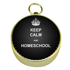 Keepcalmhomeschool Gold Compasses by athenastemple