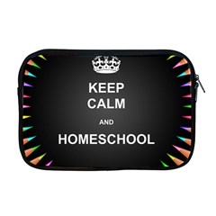 Keepcalmhomeschool Apple Macbook Pro 17  Zipper Case by athenastemple