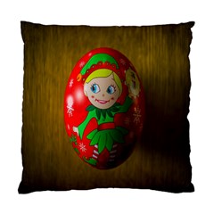 Christmas Wreath Ball Decoration Standard Cushion Case (two Sides) by Nexatart