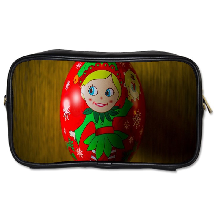 Christmas Wreath Ball Decoration Toiletries Bags