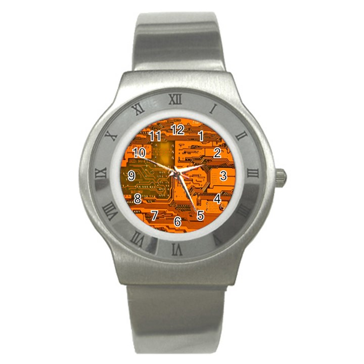 Circuit Stainless Steel Watch