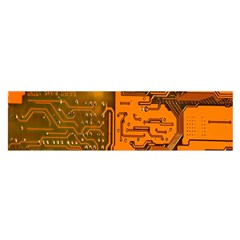 Circuit Satin Scarf (oblong) by Nexatart