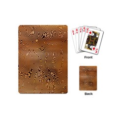 Circuit Board Pattern Playing Cards (mini)  by Nexatart