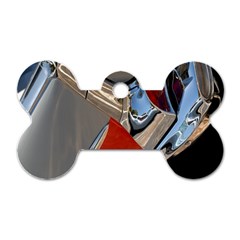 Classic Car Design Vintage Restored Dog Tag Bone (one Side) by Nexatart