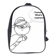 Super School Bags (xl)  by athenastemple