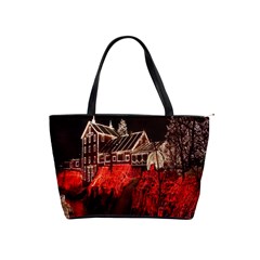 Clifton Mill Christmas Lights Shoulder Handbags by Nexatart