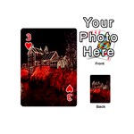 Clifton Mill Christmas Lights Playing Cards 54 (Mini)  Front - Heart3