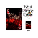 Clifton Mill Christmas Lights Playing Cards 54 (Mini)  Front - Heart10