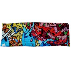 Colorful Graffiti Art Body Pillow Case (dakimakura) by Nexatart