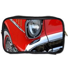 Classic Car Red Automobiles Toiletries Bags