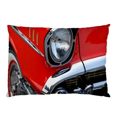 Classic Car Red Automobiles Pillow Case (two Sides) by Nexatart