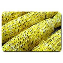 Corn Grilled Corn Cob Maize Cob Large Doormat  by Nexatart