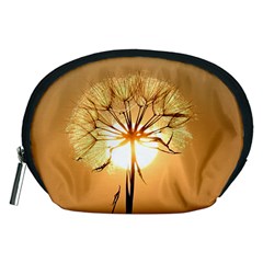 Dandelion Sun Dew Water Plants Accessory Pouches (medium)  by Nexatart