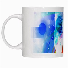 Dirty Dirt Spot Man Doll View White Mugs