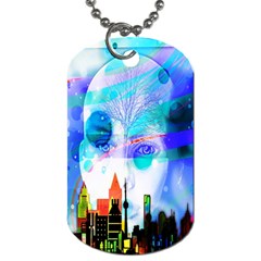 Dirty Dirt Spot Man Doll View Dog Tag (Two Sides)