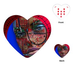 Display Dummy Binary Board Digital Playing Cards (Heart) 