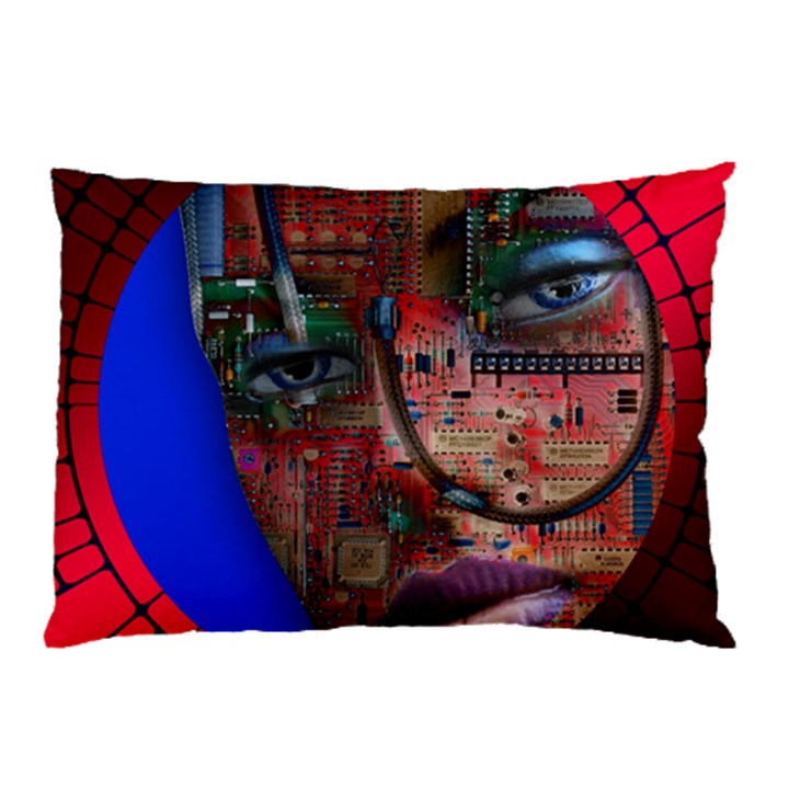 Display Dummy Binary Board Digital Pillow Case (Two Sides)