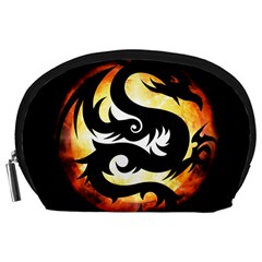 Dragon Fire Monster Creature Accessory Pouches (large)  by Nexatart