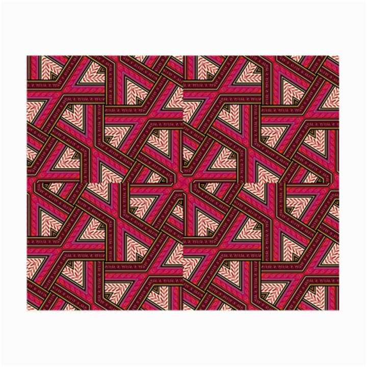 Digital Raspberry Pink Colorful Small Glasses Cloth