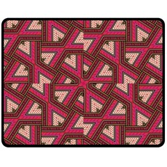 Digital Raspberry Pink Colorful Fleece Blanket (medium) 