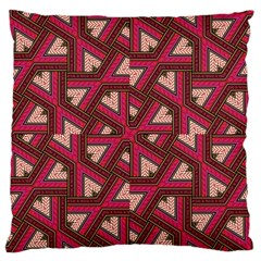 Digital Raspberry Pink Colorful Large Flano Cushion Case (two Sides) by Nexatart